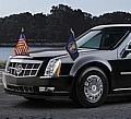 President Barack Obamas new Cadillac Presidential Limousine.